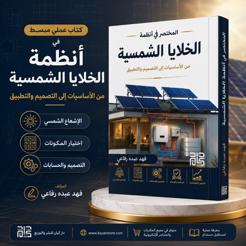 كتاب المختصر في أنظمة الخلايا الشمسية — فهد عبده رفاعي — دار كيان للنشر